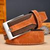 Men's Casual Belt, Canvas Splicing Belt Versatile Student Belt