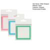 Glitter Notepad Transparent Flashing Small to Do List Gentle Adhesive Notes Pad for Book Laptops Student Organization Supplies