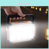 Solar Portable Work Light With 144 Led Beads For Camping And Night Market Stalls