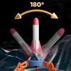 Rocket Launcher Toy Flying Foam Rocket Pedal Pump Children's Inflatable Jump Outdoor Interactive Game