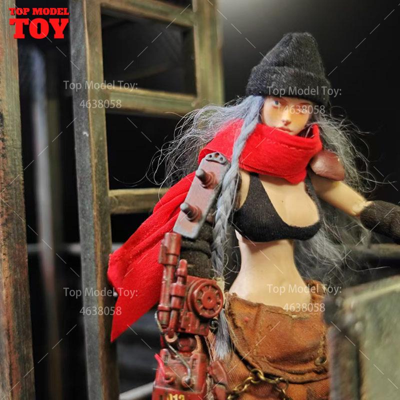 1/12 Schal Drahtförmig Mech Band Kleidung Accessoires Modell Passend 6'' Weiblich Männlich Soldat Actionfigur Körper Puppen Spielzeug Auf Lager