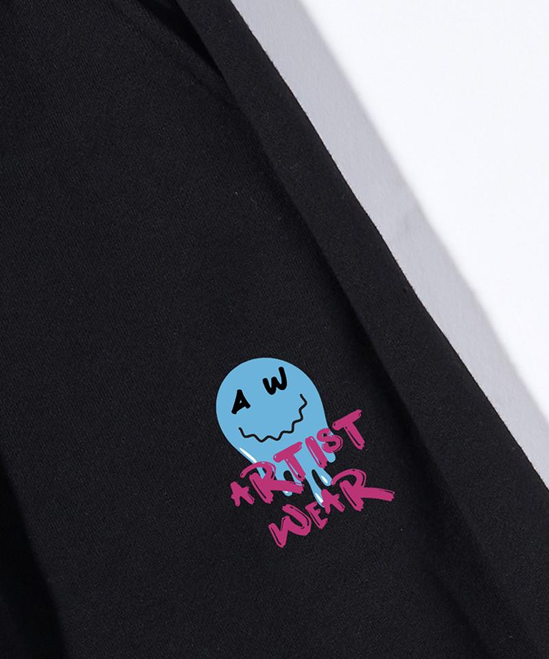 ARTISTWEAR [Atw] Psychedelic Wide-Banding Pants