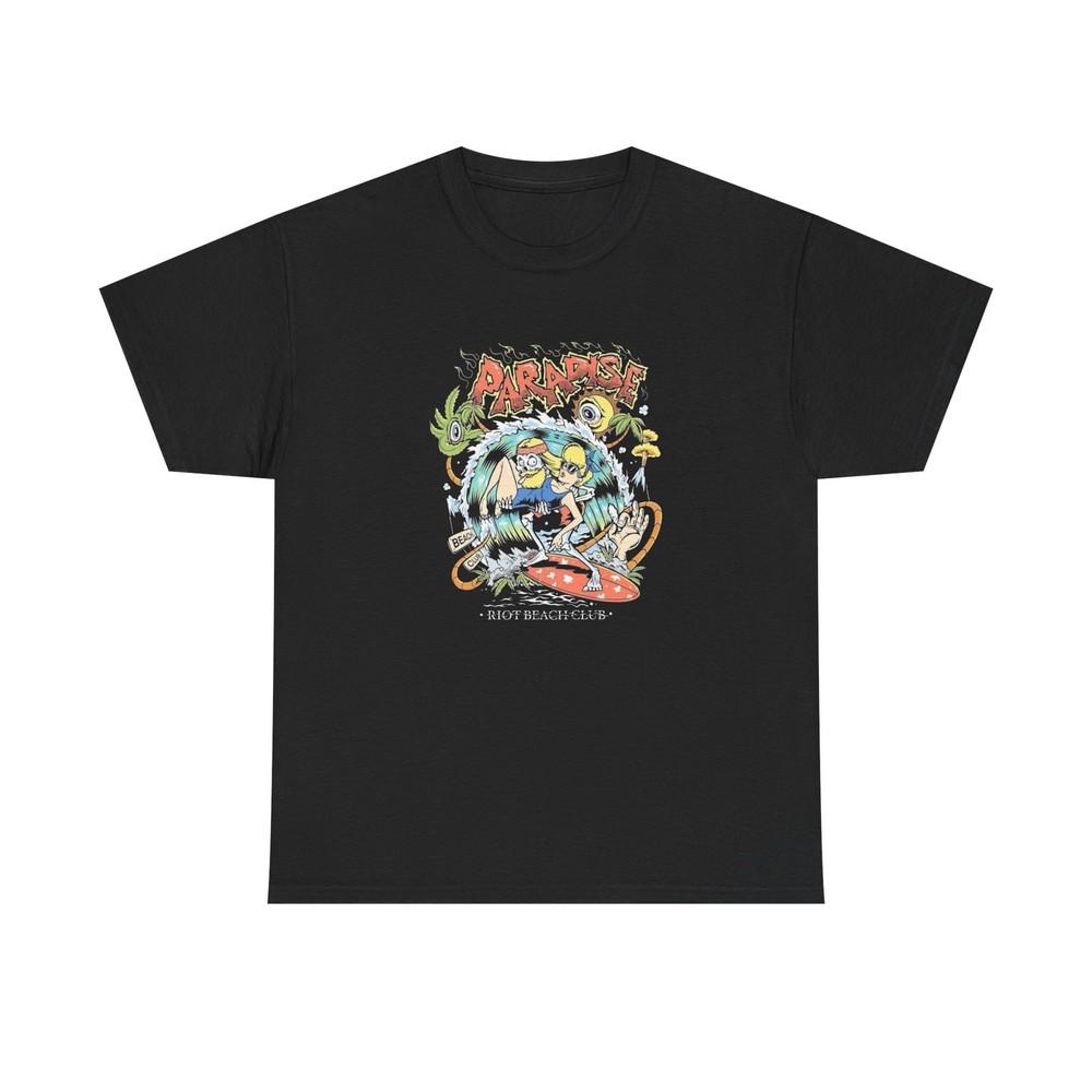 Paradise Beach Club Graphic T Shirt Unisex Cotton Tee Gift NEW