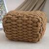 Natural Cotton Cord Container Handmade Storage Basket Ideal For Desk Bedroom And Living Room Storage Needs