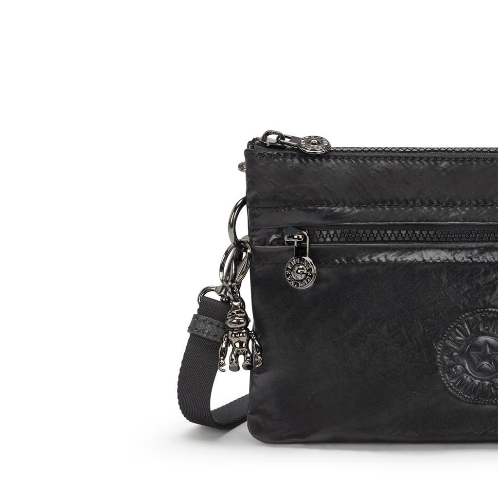 RIRI ZIP Jet Black Glam KI60253RC 1L [Kipling]