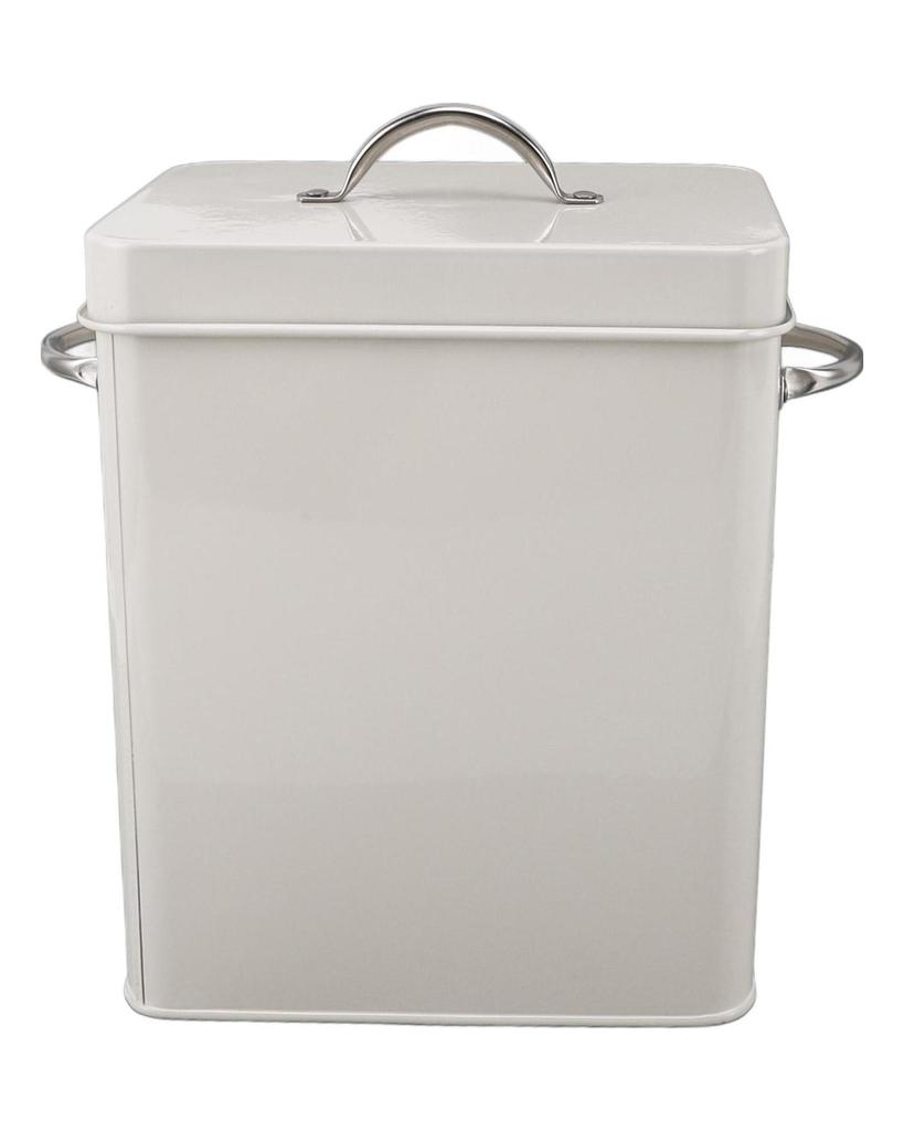 Metal Laundry Room Container with Dual Side Handles with Spoon Lid Farmhouse Laundry Powder