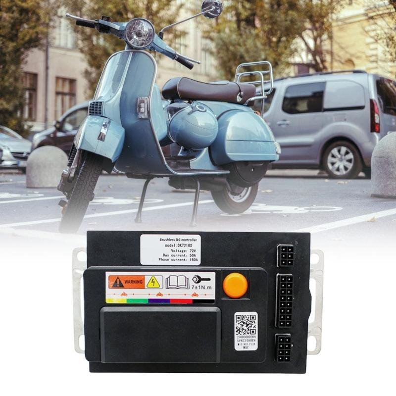 High Power 1800W Brushless Motor Controller Sine Waving Technology for Electric Vehicles Motorcycles Intelligent Control