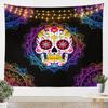 Cartoon Space Maze Tapestry, Educational Astronaut & Alien Print, Wall Hanging for Kids Bedroom Classroom Space Theme Decor