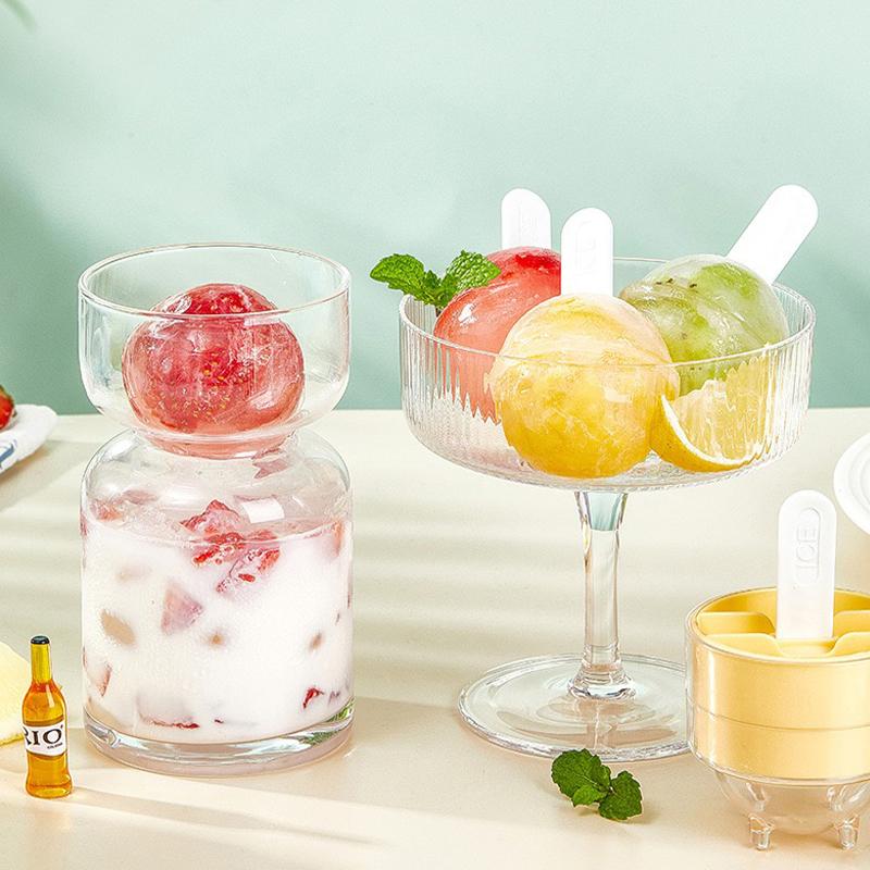 4PCS/1PC - Innovative and creative lollipop and popsicle molds - Essential for household kitchens, fun jelly and ice cube molds