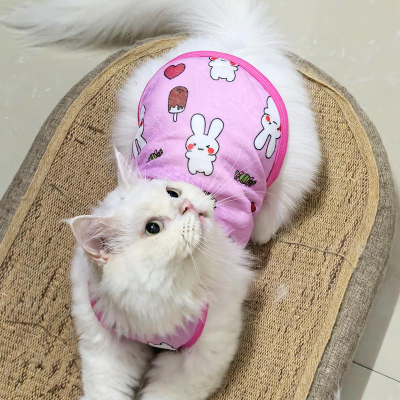 Pet Small and Medium-sized Dogs, French Bullfighting Cats, Teddy Bichon Frises, Dog Clothes, Spring and Summer Sun Protection and Cooling Vests