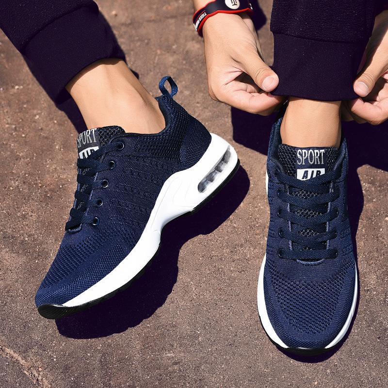 Summer new breathable mesh teen student sports and leisure versatile men's shoes thin men's air cushion mesh shoes