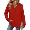 Women's Solid-color Fashionable Long-sleeved Top