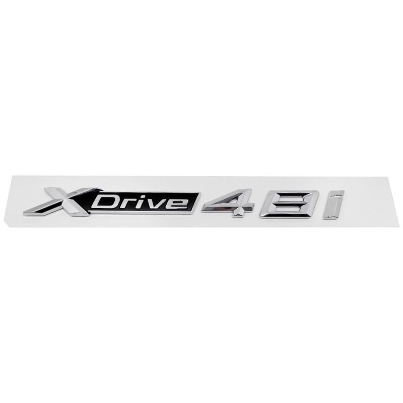 Car Body Trunk Emblem Sticker Xdrive 18i 20i 23i 25i 28i 30i 35i 40i 45i 48i 50i 55i Badge for BMW E90 F39 E46 E60 F10 X3 X5 X6