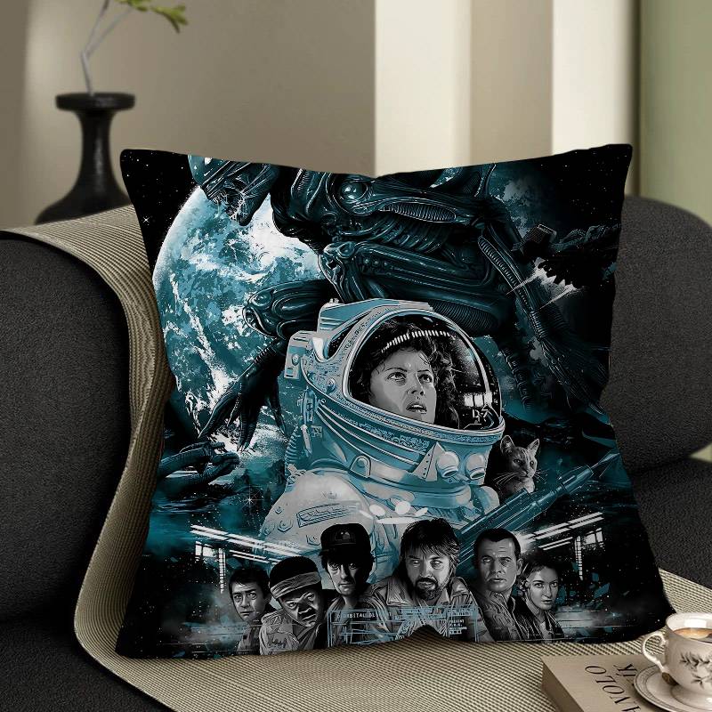 Classic A-AlienS Movie Pillow Anime Pillow Sofa Bed Head Pillow Cover Cushion Cover 45x45 Cm Fashion