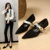 Fashion Matte High-end Fine Tuned Shoes for Women, 2024 Spring/summer Autumn New Fashionable Pointed High Heels