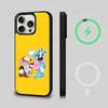 Cute Cuphead Magnetic Matte Phone Case For IPhone 16 17 15 14 13 12 11 For Magsafe Wireless Charge Cover