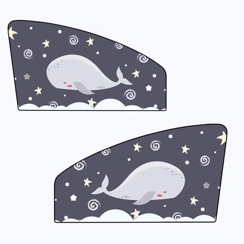 

Blackout Sunshade, Front Side Window, Car Window Sunshade, Car Shade, Lowers Temperature Inside the Car, UV Protection, Car Window, Sun Protectio