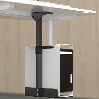 Nastavitelný držák chlazení šasi stolního PC – držák pod stůl/zeď