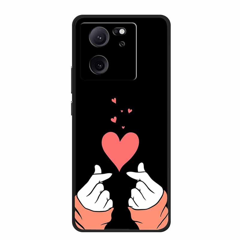 Case For Xiaomi 13T Pro 5G Luxury Protective Soft Silicone TPU Back Cover Phone Cases for Xiaomi Mi 13T Pro Cartoon Bumper Coque