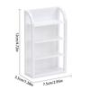 1:12 Dollhouse Miniature Storage Rack Bread Dinner Rack Empty Shelf Furniture Home Model Decor Toy Doll House Accessories