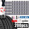 Car Tyre Repair Rubber Nail Car Wheel Punctures Screws Car Tire Repair Kit Car Motorcycle Tire Puncture Repair Screws Tool