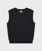 SINOON Sinoon Plain Knit Vest (Navy)