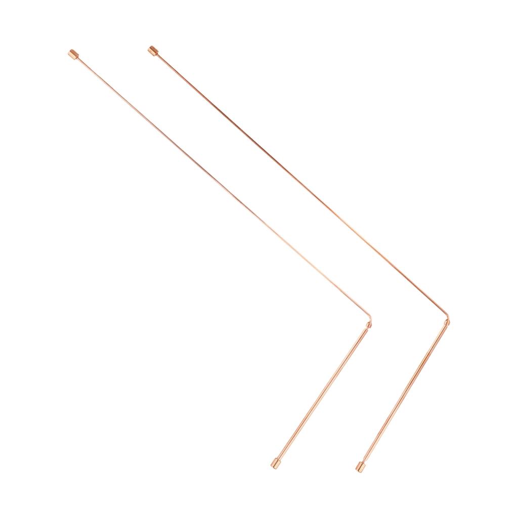 Copper Probe Rod Set 2 Pieces for Water Detection and Treasure Finding