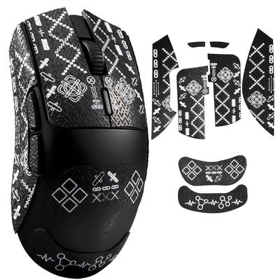 IMMOENUC Mouse Grip Tape Suitable for Viper V3 HyperSpeed Mouse Tape PVC Material Color Seal Absorbs Skin Sweat and Prevents Slip Anti-Slip