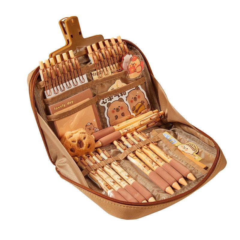 Wuji Kapibala 12vrstvý vysoce kapacitní multifunkční studentský penál