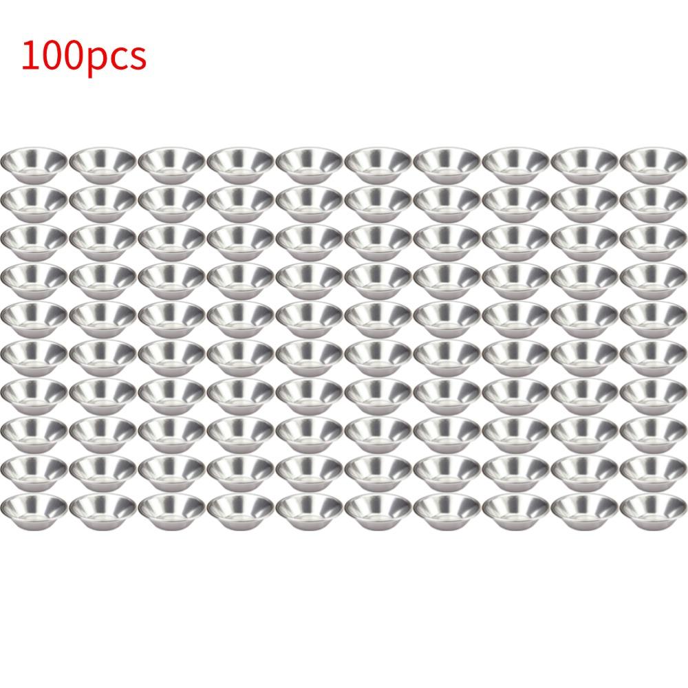 Reusable Aluminum Alloy Egg Tart Mold Baking Accessories Cookie Pudding Mould Mooncake Mini Pie Muffin Cake Cookie Cups Mold