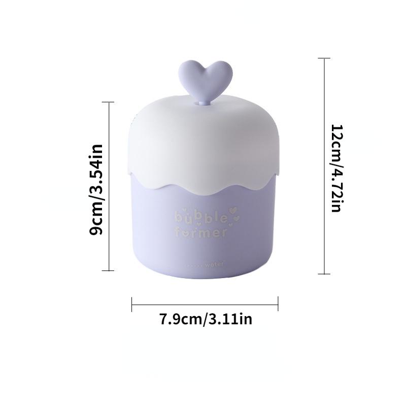 1PC Portable Foaming Cup Bubble Foamer Facial Cleanser Foaming Cup Body Wash Bubble Maker Facial Cleansing Tools.