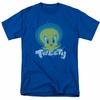 26 Looney Tunes Tweety Swirl T Shirt Mens Licensed Cartoon Tweety Bird Royal Blue Unisex T-Shirt