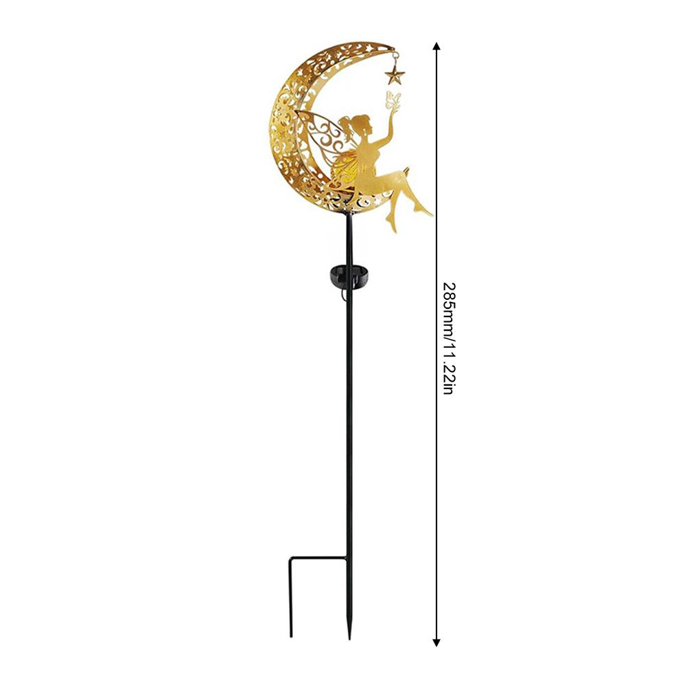 LED Solar Outdoor Lights with Bird Feeder Decoration Atmosphere Light Cute Garden Decorative Stake for Outdoor Villa Yard Decor