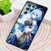 Genshin Impact Ganyu Silicone Phone Case For Samsung Galaxy note 10 pro S26 S25 S24 S23 S22 S21 Plus S25Ultra Capa Cover