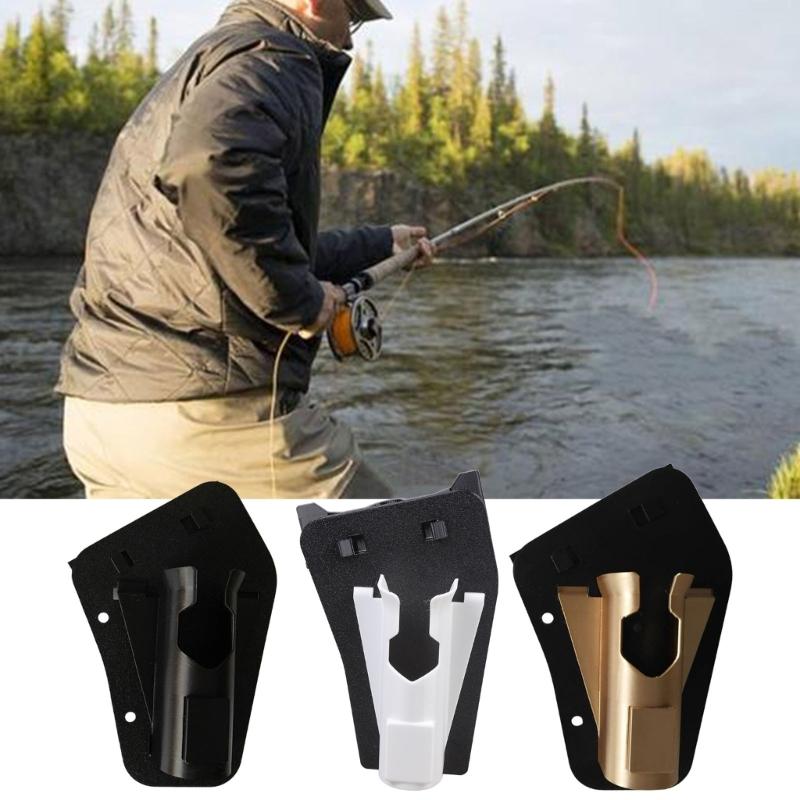 Rod Holder Slide-in Fishing Rod Hip Holsters Quick Draw Waist Belt Inserter Rod Holder Portable Holsters