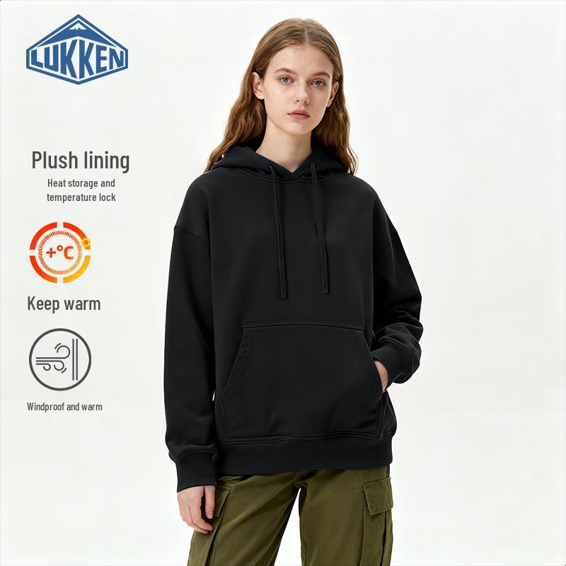 LUKKEN Women's Plush Lined Hooded Sweatshirt