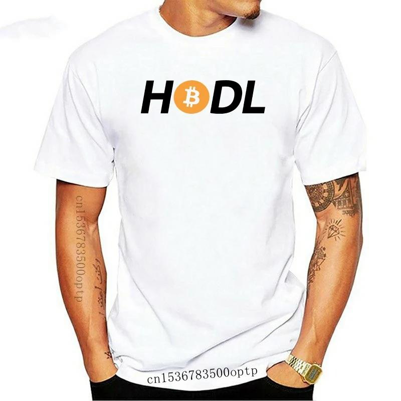 New Bitcoin Hodl T Shirt - Crypto Currency Satoshi Trading Tee Lambo Moon Btc Tshirt Funny Design Tee Shirt
