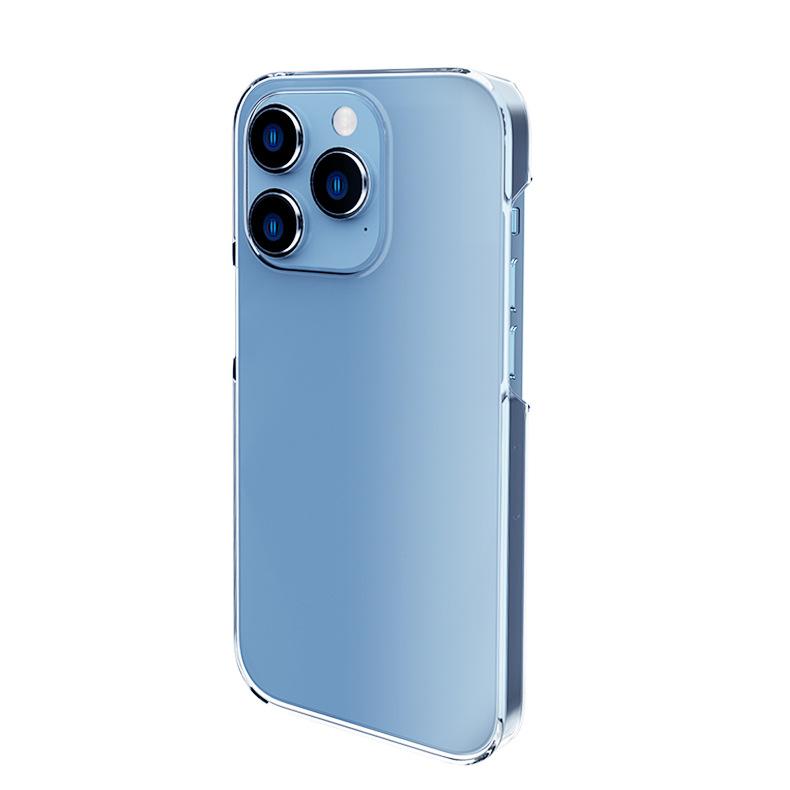 Adequado para Capa de Celular Iphone16, PC Transparente de Lado Único, Material Reciclado GRS Ecologicamente Correto, Capa Protetora Apple 15pro