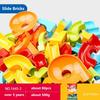 500g/bag DIY Big Size Creative Building Blocks Set Colorful Classic Basic Compatible With Duplo Kid Educational Toy For Children