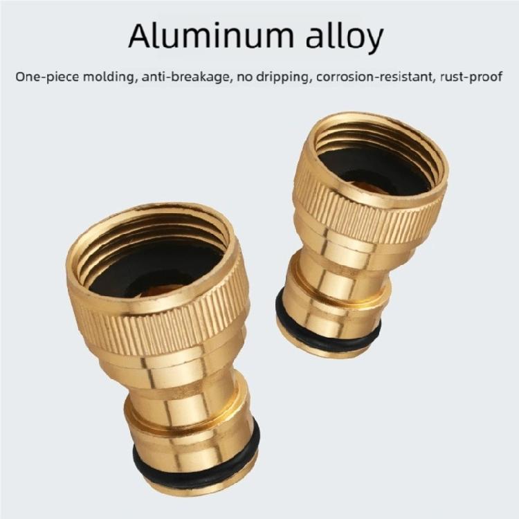 High Strength Aluminum Alloys Quick Connect Coupling With Precisions Thread Leakproof Water Pipe Fittings Easy to Use