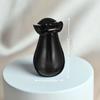 4Pcs Tiny Glass Vases Cats Whiskers Holder Tiny Vases for Flowers Cute Miniature Jars Small Decoration for Dollhouses DIY