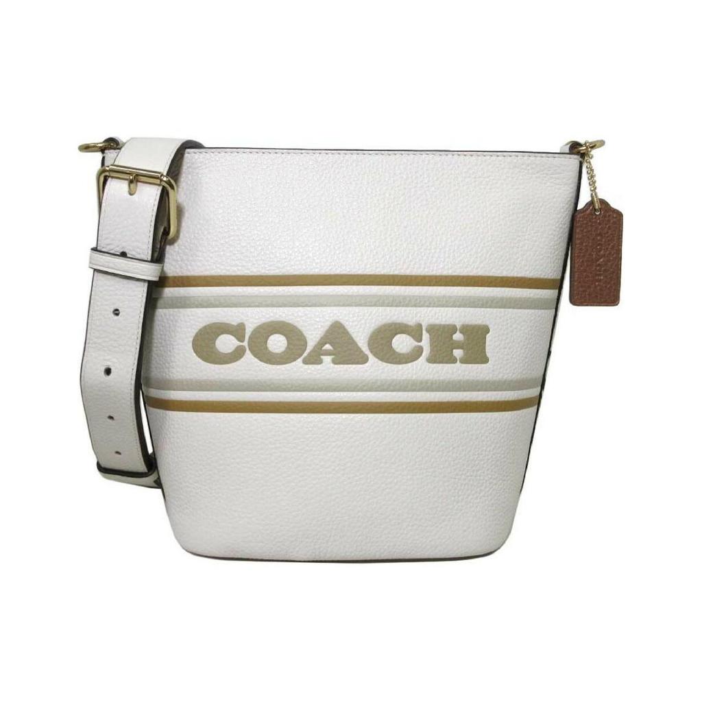 Coach Logan 26 Classic Monogram Zip Closure Leather Luggage Tote Shoulder Crossbody Bag Medium Women bags Chalk-White CH248-IMCAH