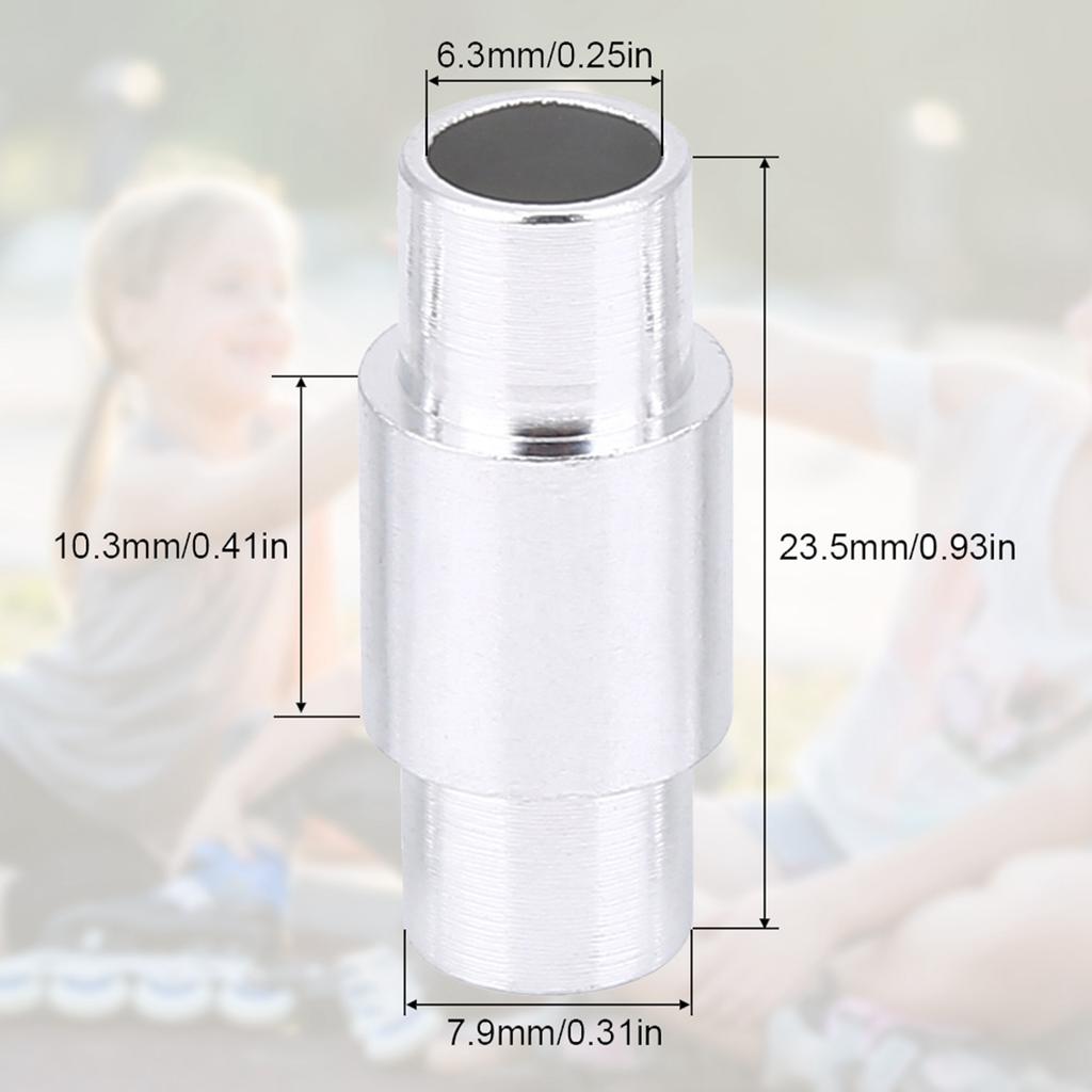 10Pcs Aluminium Alloy Skate Wheel Bearing Stepped Spacer Inline Skating Shoes Replacement