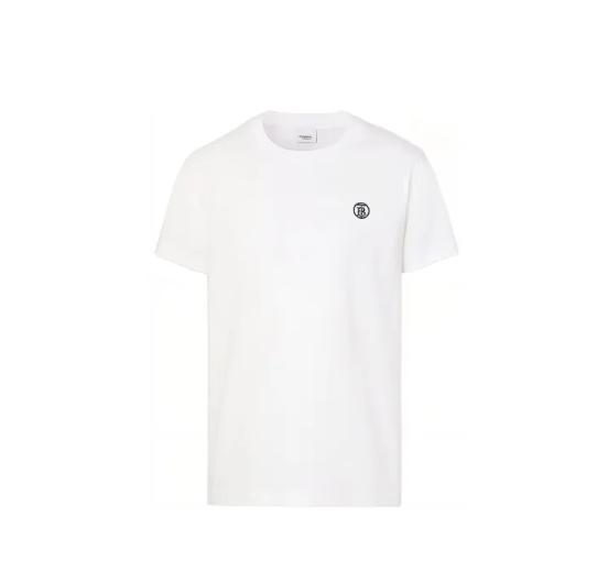 

Burberry SS22 LOGO Print T-shirt Men s White XL
