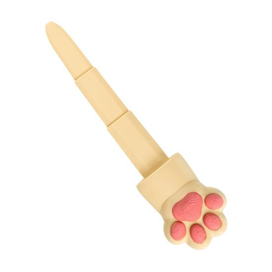 3D Printed Retractable Weapon Fidget Toy Cat Paw Shaped Plastic Weapon Model Stress Relief Fidget Toy for Home Office Desk Decor