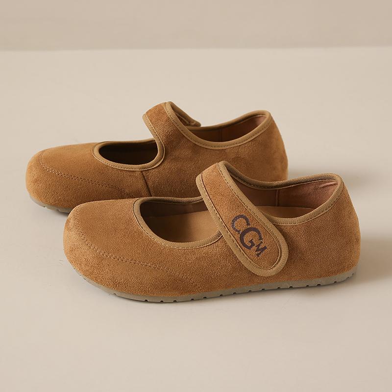 Fashion CRLAYDK Vintage Women's Casual Loafers Slip On Flat Shoes Comfort Penny Cute Ladies Walking Office Suede Leather Moccasins