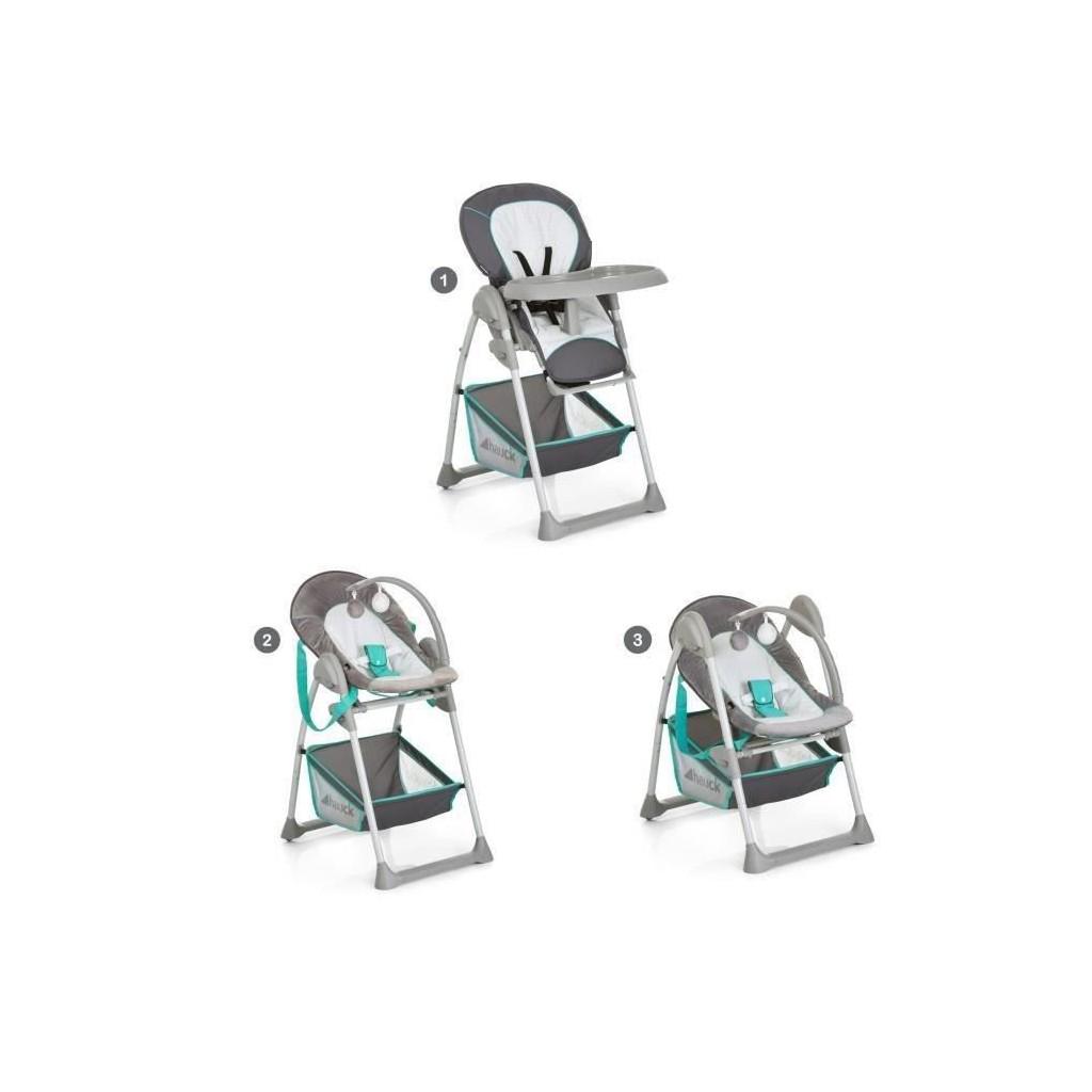 NEW Hauck Sit/'n Relax 2 in1 Zoomy Baby Highchair set in Zoo Brown