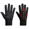 Men's Winter Touchscreen Cycling Gloves - Non-Slip, Velvet-Lined, Two-Finger Design for Driving, Motorcycle Riding, and Fishing.