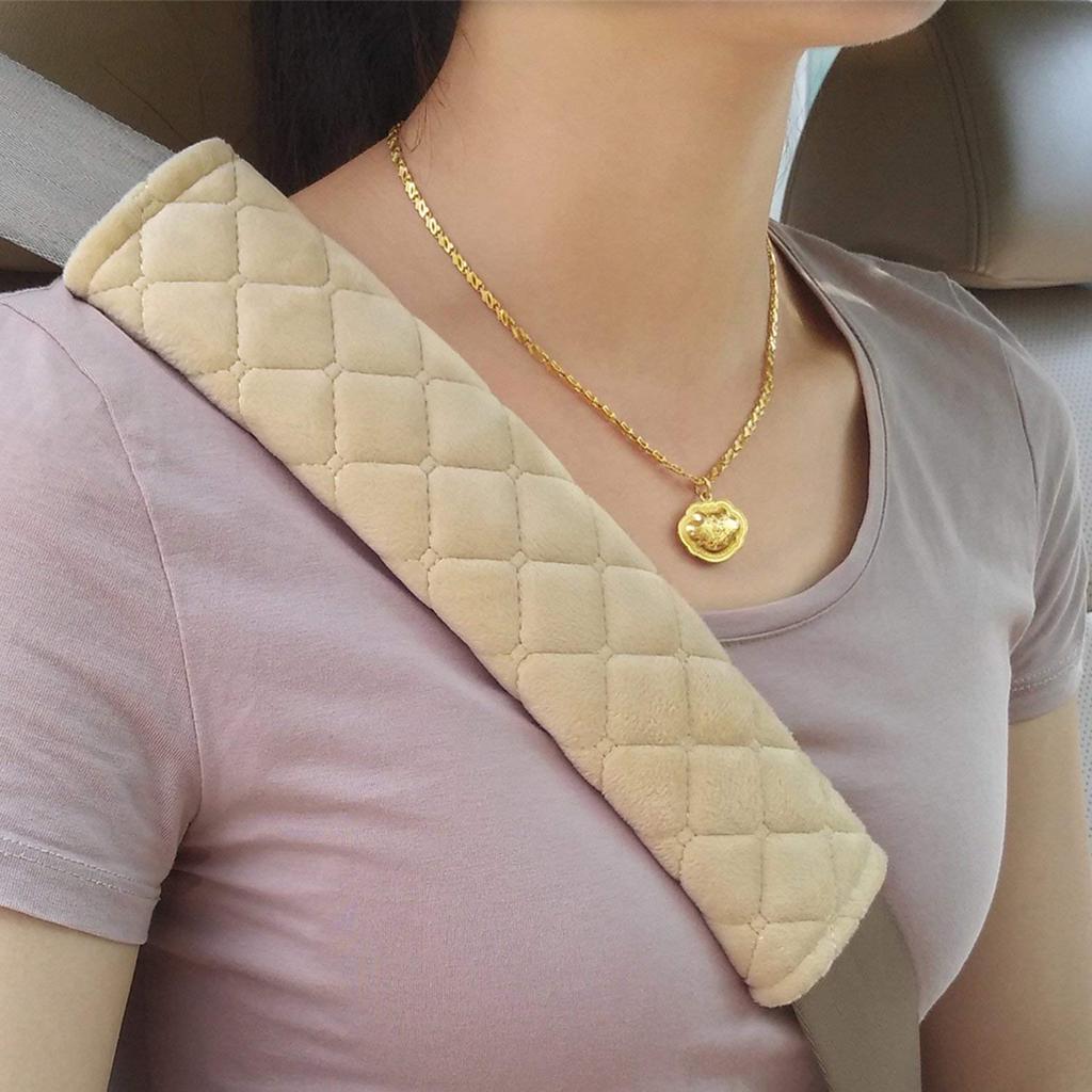 2Pcs Harness?Comfort Pad?Loop Strap?Travel Cushion?Seat Belt Cover