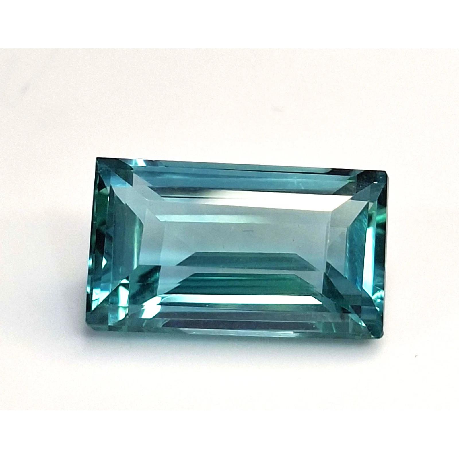 Natural Paraiba Tourmaline 13-15 Ct Baguette